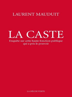 cover image of La caste